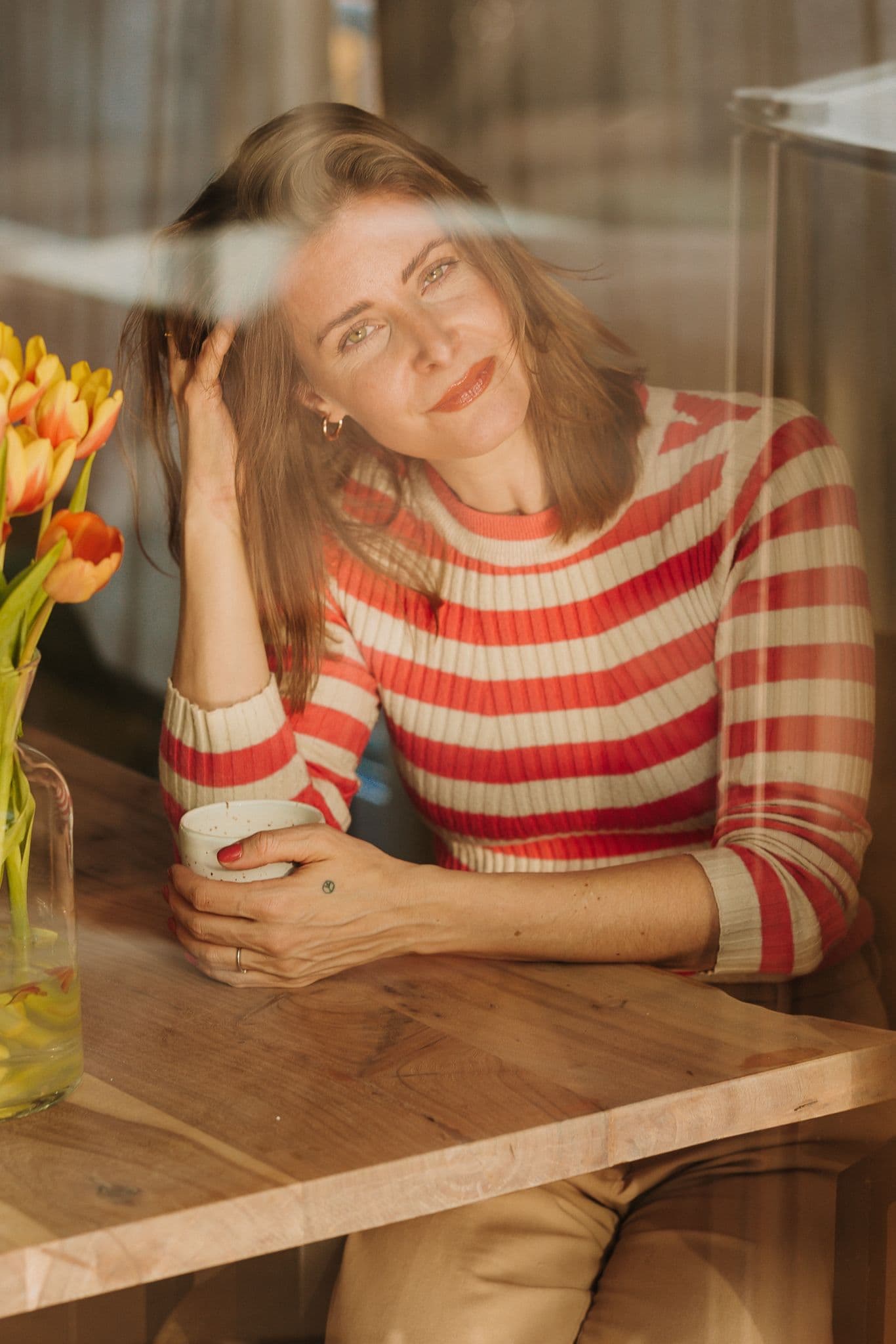 Marie – im Café